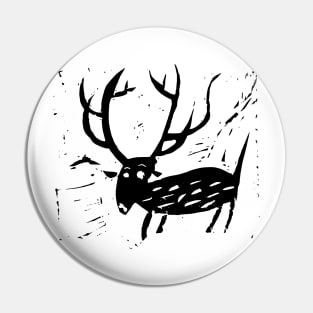 clean moose guy Pin