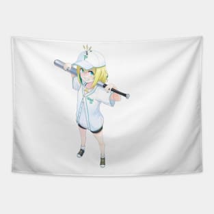 Pikamee with Baseball Bat Tapestry