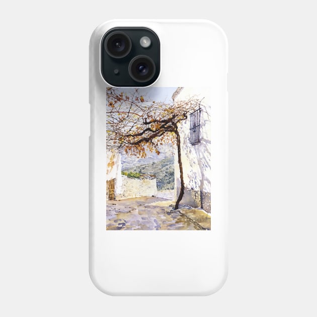 The Mountains From Ohanes, La Alpujarra, Almeria, Spain Phone Case by margaretmerry