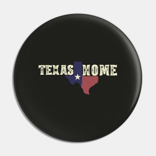 TEXAS HOME (light) Pin