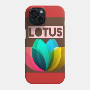 Lotus design Phone Case