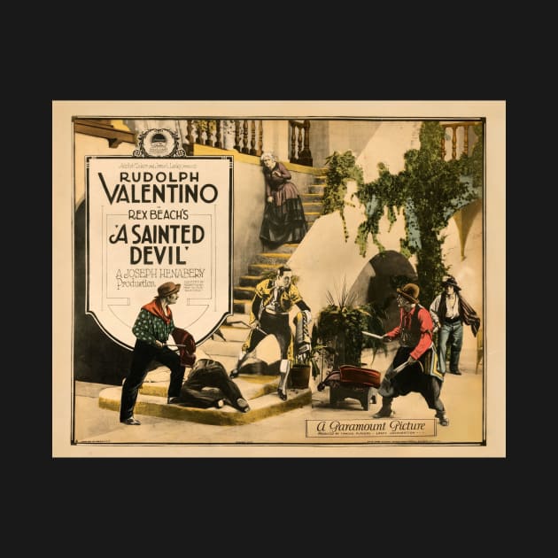 Rudolph Valentino in «A Sainted Devil» by Gilded Age