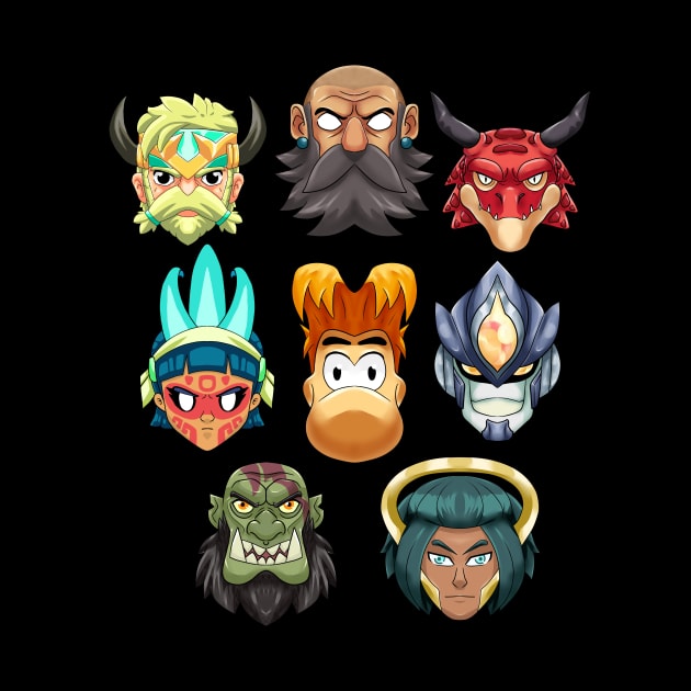 HEROS BRAWLHALLA by RahmanDG