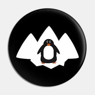 Cute Penguin In Antarctica Pin