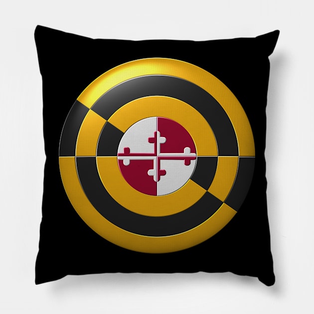 Captain Maryland Shield 2.0 Pillow by IORS