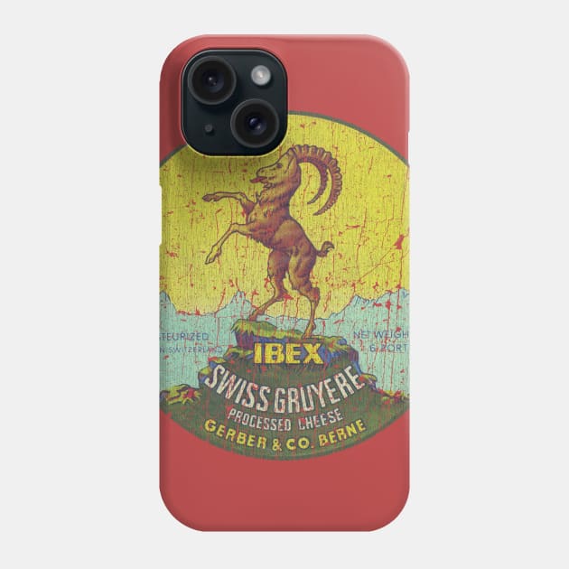 Ibex Swiss Gruyere 1941 Phone Case by JCD666