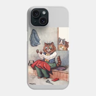 Sewing Tailor Cat Phone Case
