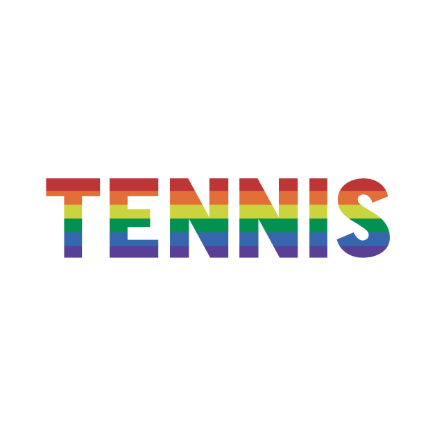 Tennis Gay Pride LGBTQIA+ by QCult