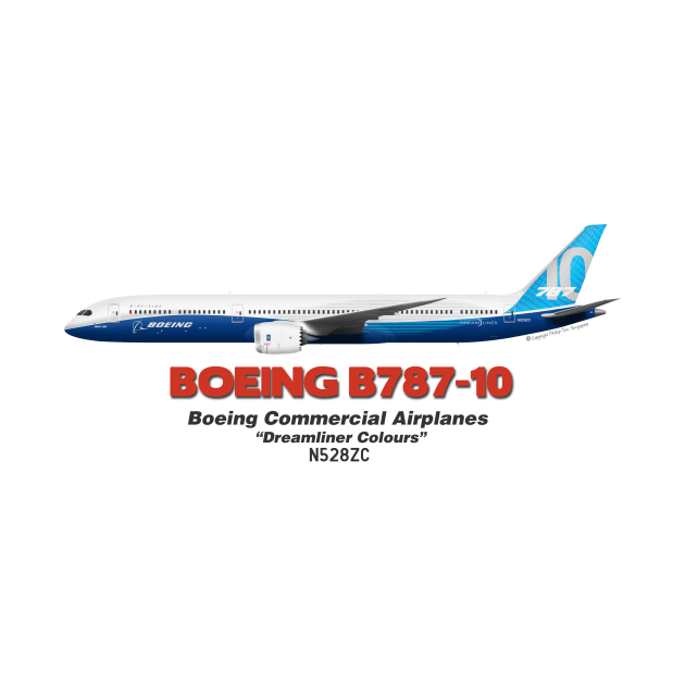 Boeing B787-10 - Boeing "Dreamliner Colours" by TheArtofFlying