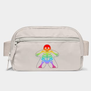Skeleton Meeple - Rainbow Bag