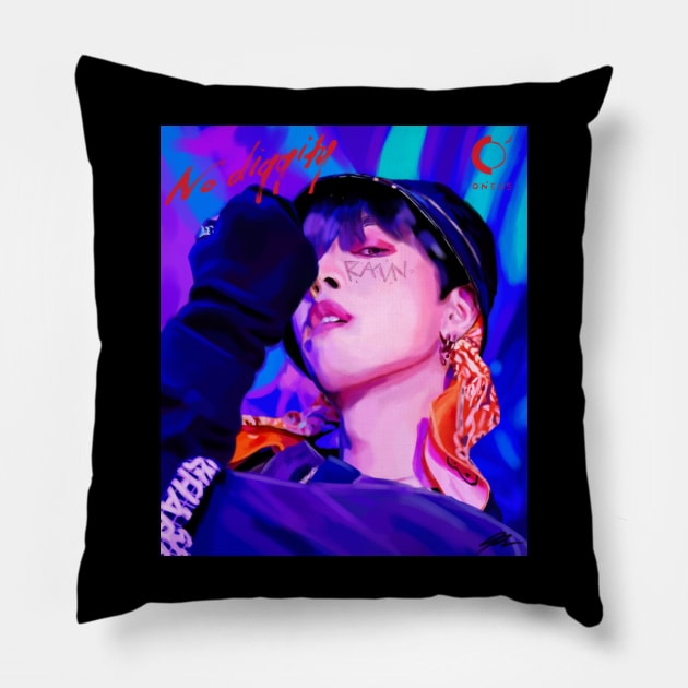 RAVN - No Diggity - By 경훈 (Kyeong Hun) Pillow by dinarippercreations