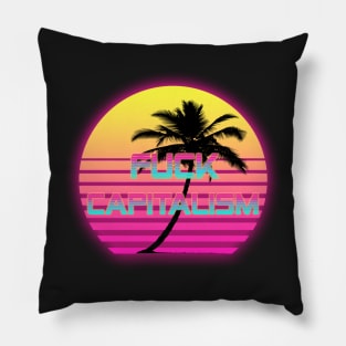 Anti-Capitalism Vaporwave (Alien)| Anarchism| Communism| Anarchy| Karl Marx| Peter Kropotkin Pillow