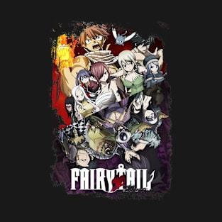 Fairy Tail Guild Characters Fairy Tail Feary Teiru Anime T-Shirt