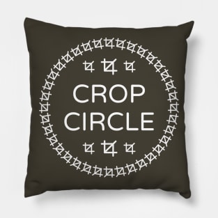 Crop Icon Circle (Version 2) Pillow