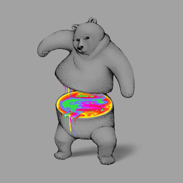 Rainbow Bear by Tobe_Fonseca