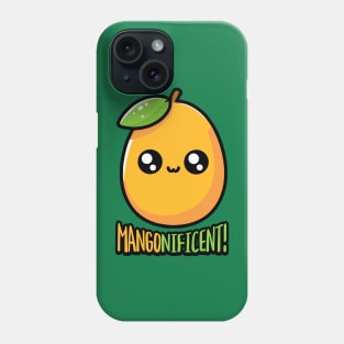 Mangonificent! Cute Mango Pun Phone Case