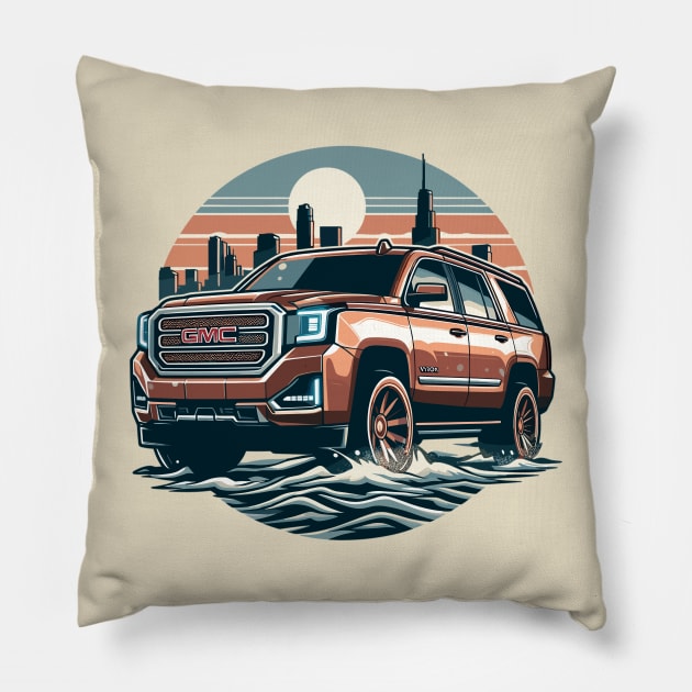 GMC Yukon Pillow by Vehicles-Art