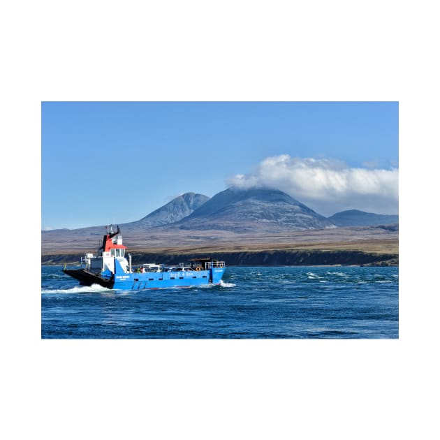 The ferry heading over to Jura, Scotland by richflintphoto