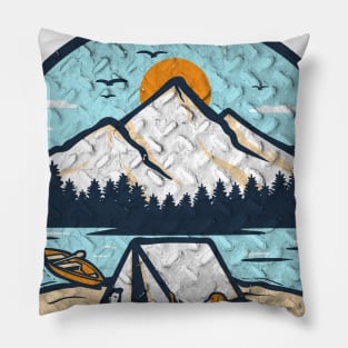 Outdoors Cool Dog Dad Pillow