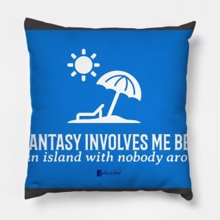 Introverted Fantasy Pillow