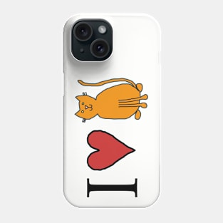 I Love Cats Phone Case