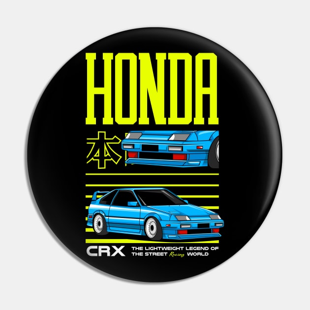 Honda CRX Restoration Pin by Harrisaputra