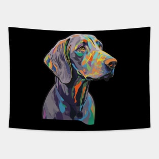 Weimaraner Dog Art Tapestry