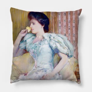 Lillie (Lillie Langtry) by Childe Hassam Pillow