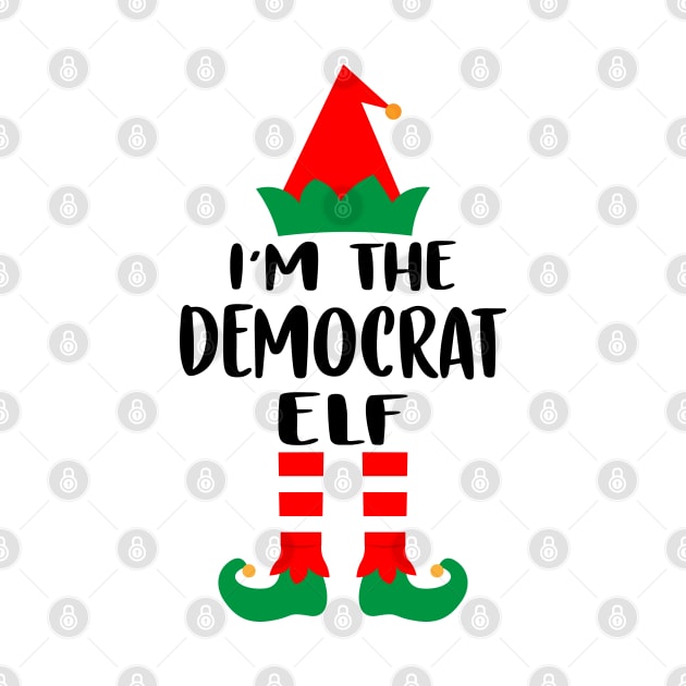 I'm The Democrat Elf Family Matching Group Christmas Costume Pajama Funny Gift by norhan2000