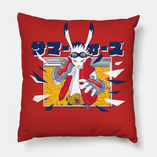 All hail the King! Pillow by Krobilad