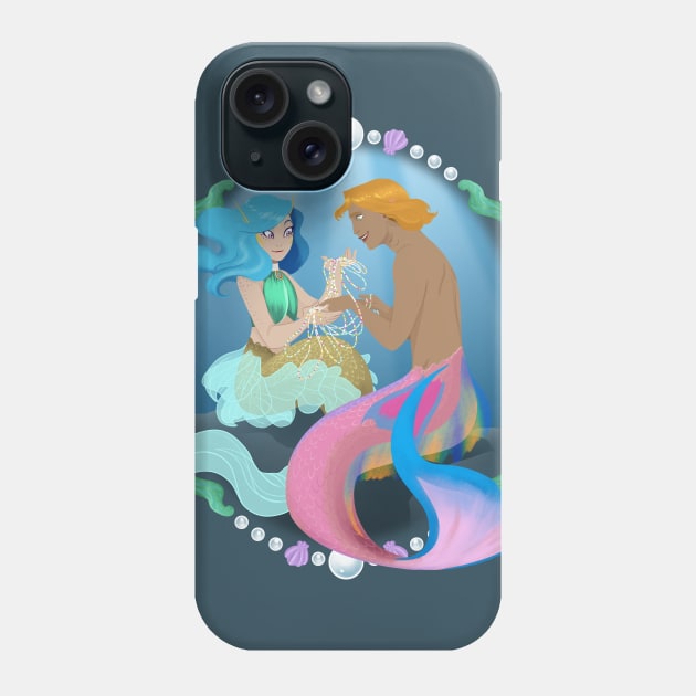 Sea Besties Phone Case by NabiDew