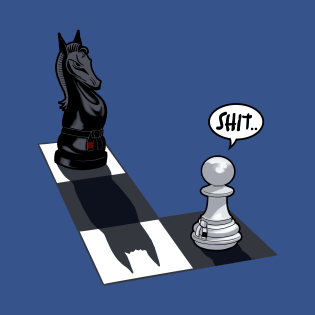 Jiu Jitsu Chess Pieces by IceTees