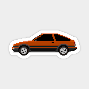 AE86 Pixelart Magnet