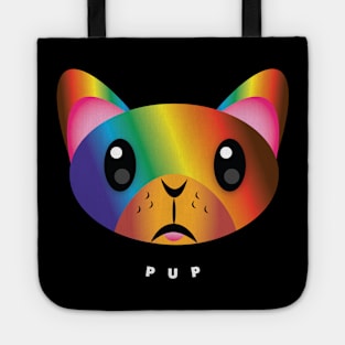 Rainbow Pup Tote