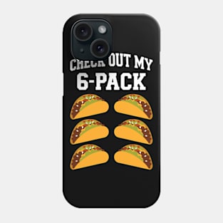 Check out my 6 six pack with tacos for Cinco de Mayo Phone Case