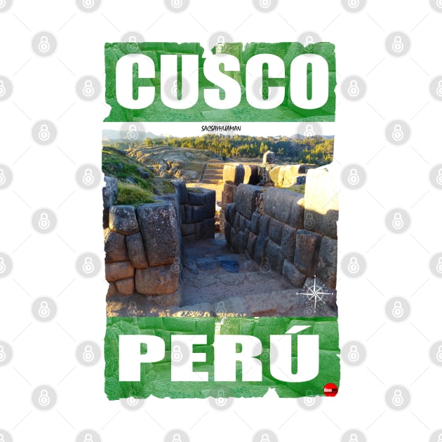 SACSAYHUAMAN CUSCO PERU by Dibujartpe