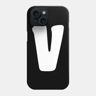 Letter V Phone Case