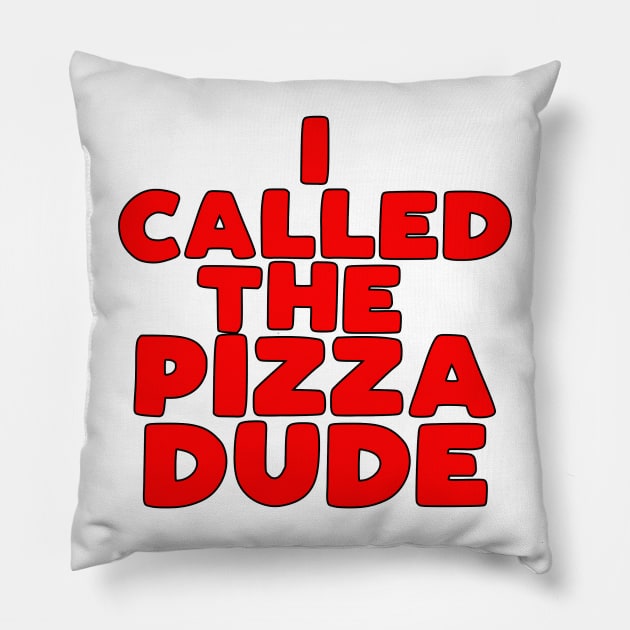 The Burbs Movie - The Burbs - The Burbs 1989- Pizza Dude Pillow by ClaireyLouCreations