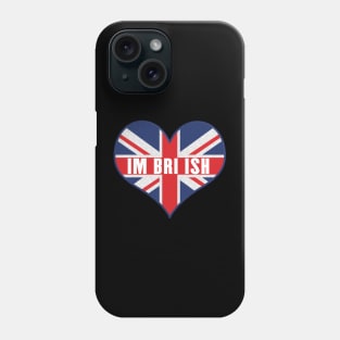 Im Bri Ish - I am British Phone Case