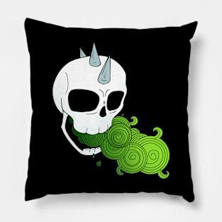 "Skull Vomit" Pillow