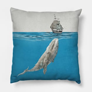 The White Whale Pillow