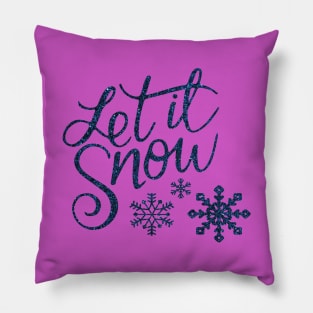 let it snow Pillow