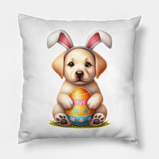 Easter Labrador Retriever Dog Pillow