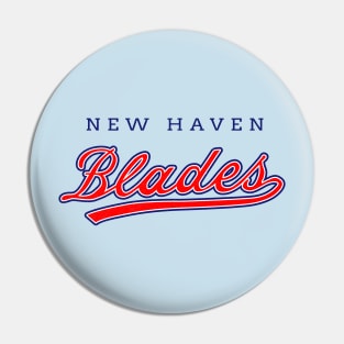 Defunct New Haven Blades Ice Hockey 1954 Pin