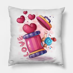 Love snail Pillow