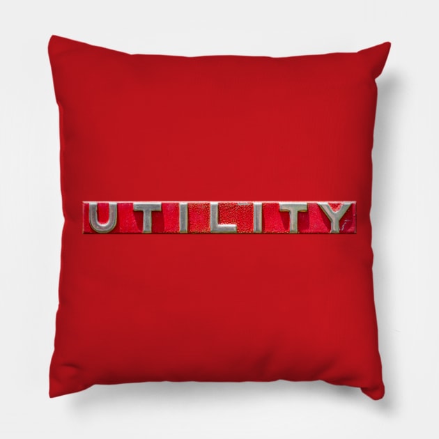 Utilitarian Pillow by Enzwell