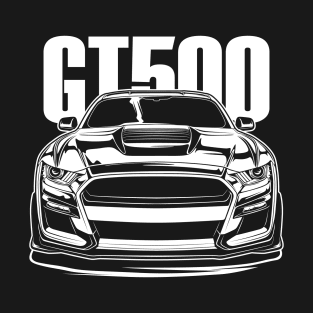 Shelby Mustang GT500 (White Print) T-Shirt