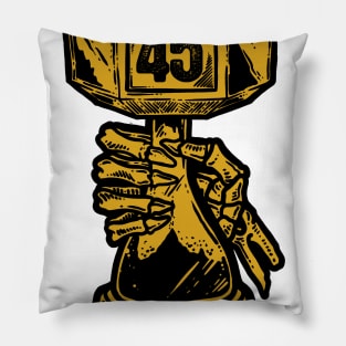 Can't Stop Me! Skeleton Pillow