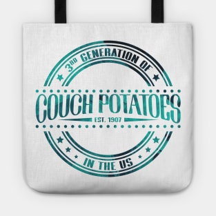 Third generation of couch potatoes in the US Tote