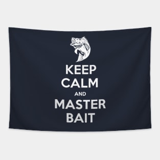 Keep Calm And Master Bait Tapestry